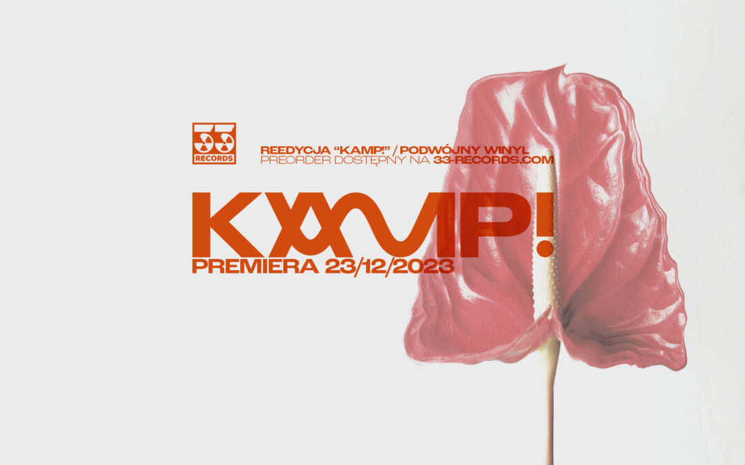 Reedycja Kamp! na podwójnym czerwonym winylu